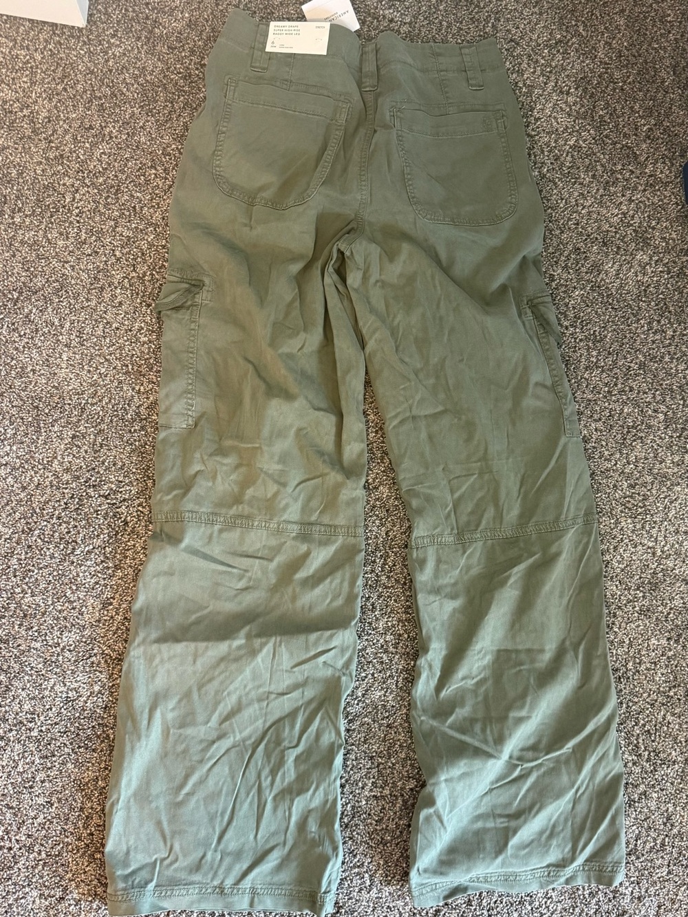 American Eagle Outfitters dreamy drape super high rise baggy wide leg pants - Picture 4 of 5